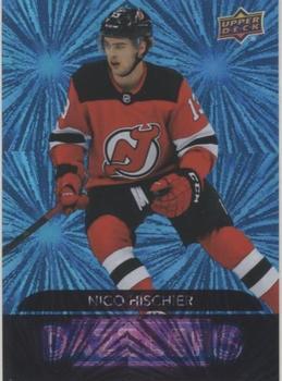 #DZ-77 Nico Hischier - New Jersey Devils - 2020-21 Upper Deck - Dazzlers Hockey