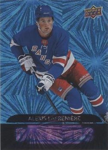 #DZ-81 Alexis Lafreniere - New York Rangers - 2020-21 Upper Deck - Dazzlers Hockey