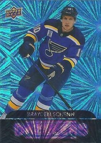 #DZ-87 Brayden Schenn - St. Louis Blues - 2020-21 Upper Deck - Dazzlers Hockey