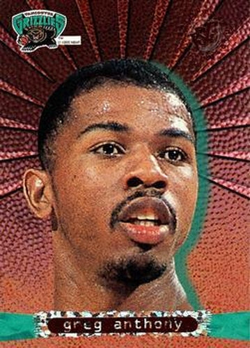 #133 Greg Anthony - Vancouver Grizzlies - 1995-96 Stadium Club Basketball