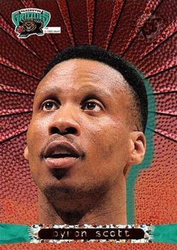 #166 Byron Scott - Vancouver Grizzlies - 1995-96 Stadium Club Basketball