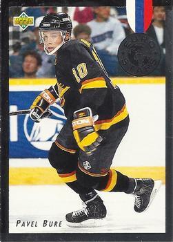 #E2 Pavel Bure - Vancouver Canucks - 1992-93 Upper Deck - Euro Stars Hockey