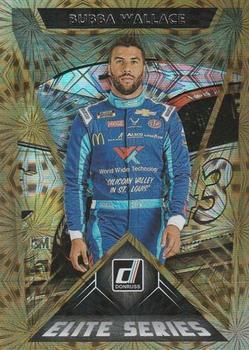 #E3 Bubba Wallace - Richard Petty Motorsports - 2021 Donruss - Elite Series Racing