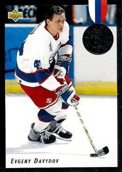 #E8 Evgeny Davydov - Winnipeg Jets - 1992-93 Upper Deck - Euro Stars Hockey
