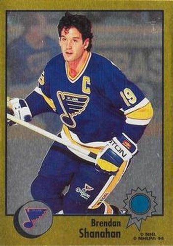 #270 Brendan Shanahan - St. Louis Blues - 1994-95 Panini Hockey Stickers