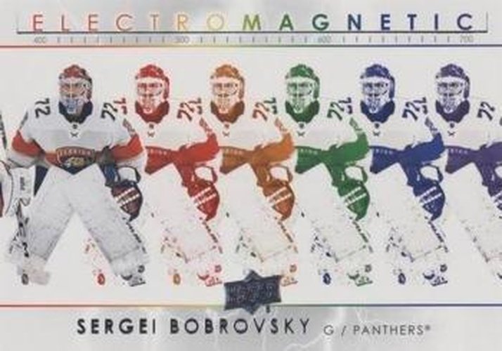 #EM-21 Sergei Bobrovsky - Florida Panthers - 2021-22 Upper Deck - Electromagnetic Hockey