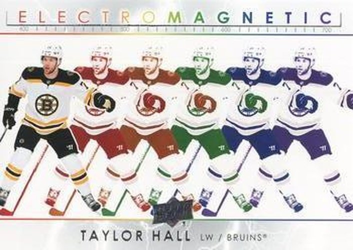 #EM-22 Taylor Hall - Boston Bruins - 2021-22 Upper Deck - Electromagnetic Hockey