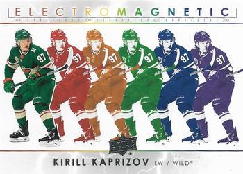 #EM-24 Kirill Kaprizov - Minnesota Wild - 2021-22 Upper Deck - Electromagnetic Hockey