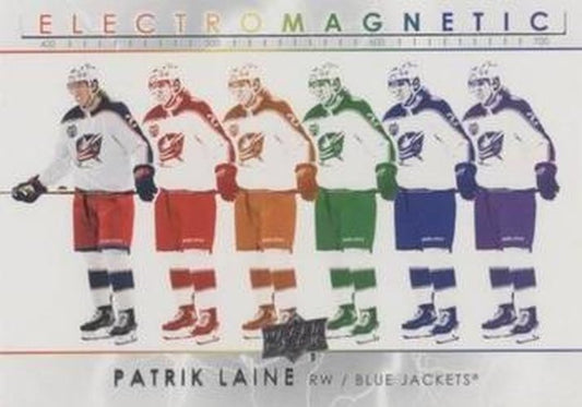 #EM-25 Patrik Laine - Columbus Blue Jackets - 2021-22 Upper Deck - Electromagnetic Hockey