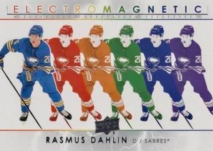 #EM-27 Rasmus Dahlin - Buffalo Sabres - 2021-22 Upper Deck - Electromagnetic Hockey