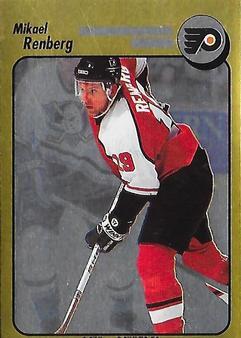 #244 Mikael Renberg - Philadelphia Flyers - 1994-95 Panini Hockey Stickers
