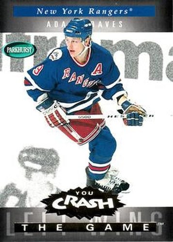 #G15 Adam Graves - New York Rangers - 1994-95 Parkhurst Hockey - You Crash The Game Gold