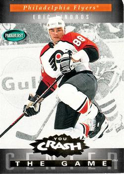 #G17 Eric Lindros - Philadelphia Flyers - 1994-95 Parkhurst Hockey - You Crash The Game Gold