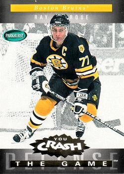 #G2 Ray Bourque - Boston Bruins - 1994-95 Parkhurst Hockey - You Crash The Game Gold