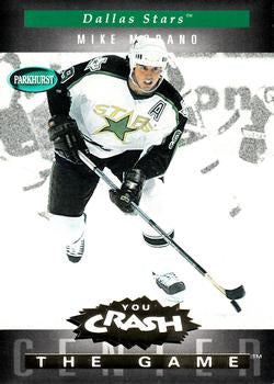 #G6 Mike Modano - Dallas Stars - 1994-95 Parkhurst Hockey - You Crash The Game Gold