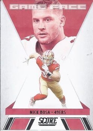 #GF3 Nick Bosa - San Francisco 49ers - 2021 Score - Game Face Football
