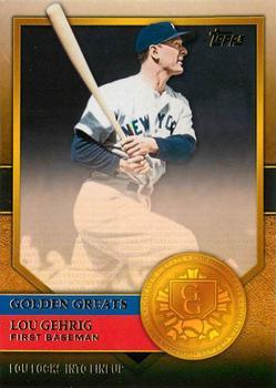 #GG-1 Lou Gehrig - New York Yankees - 2012 Topps - Golden Greats Baseball