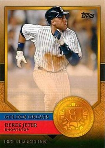#GG-29 Derek Jeter - New York Yankees - 2012 Topps - Golden Greats Baseball