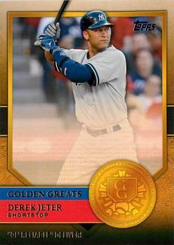 #GG-30 Derek Jeter - New York Yankees - 2012 Topps - Golden Greats Baseball