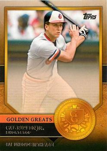 #GG-42 Cal Ripken Jr. - Baltimore Orioles - 2012 Topps - Golden Greats Baseball