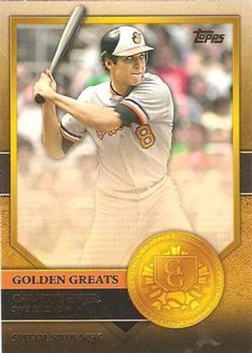 #GG-43 Cal Ripken Jr. - Baltimore Orioles - 2012 Topps - Golden Greats Baseball