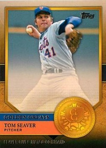 #GG-56 Tom Seaver - New York Mets - 2012 Topps - Golden Greats Baseball
