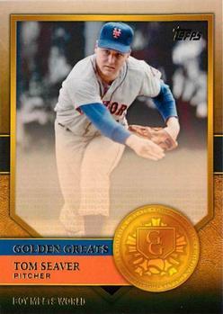 #GG-57 Tom Seaver - New York Mets - 2012 Topps - Golden Greats Baseball
