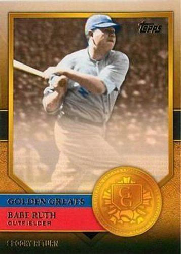 #GG-71 Babe Ruth - New York Yankees - 2012 Topps - Golden Greats Baseball