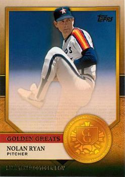 #GG-9 Nolan Ryan - Houston Astros - 2012 Topps - Golden Greats Baseball