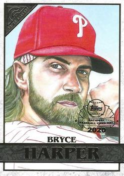 #GP-6 Bryce Harper - Philadelphia Phillies - 2020 Topps Chrome - Topps Gallery NBCD Preview Baseball