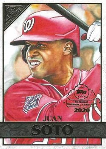 #GP-7 Juan Soto - Washington Nationals - 2020 Topps Chrome - Topps Gallery NBCD Preview Baseball