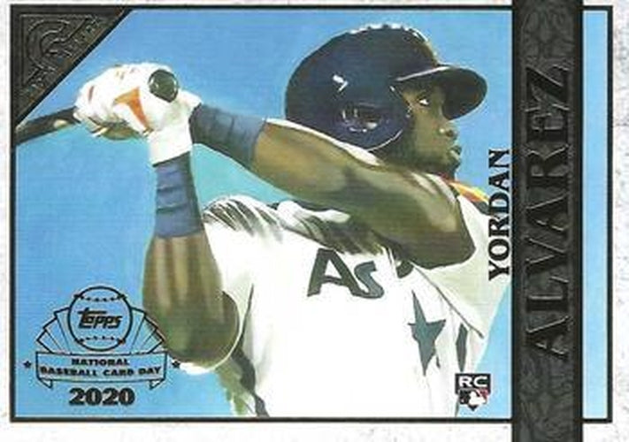 #GP-9 Yordan Alvarez - Houston Astros - 2020 Topps Chrome - Topps Gallery NBCD Preview Baseball