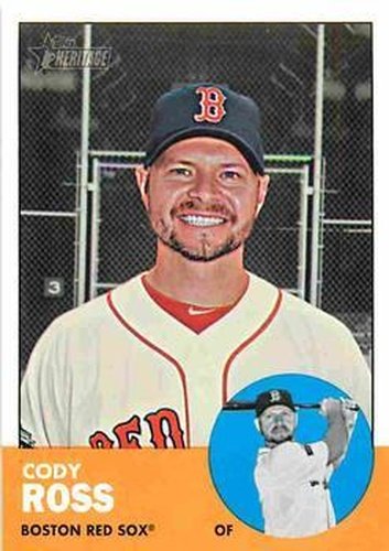 #H581 Cody Ross - Boston Red Sox - 2012 Topps Heritage Baseball