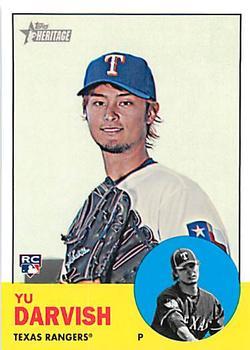 #H600 Yu Darvish - Texas Rangers - 2012 Topps Heritage Baseball