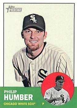 #H601 Philip Humber - Chicago White Sox - 2012 Topps Heritage Baseball