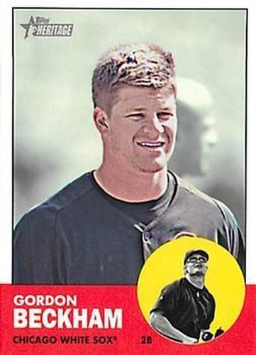 #H623 Gordon Beckham - Chicago White Sox - 2012 Topps Heritage Baseball
