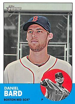 #H636 Daniel Bard - Boston Red Sox - 2012 Topps Heritage Baseball