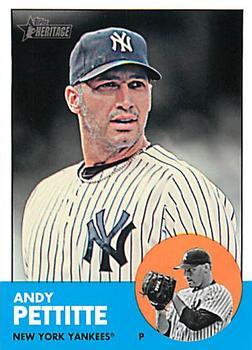 #H639 Andy Pettitte - New York Yankees - 2012 Topps Heritage Baseball