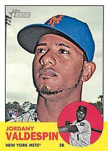 #H641 Jordany Valdespin - New York Mets - 2012 Topps Heritage Baseball