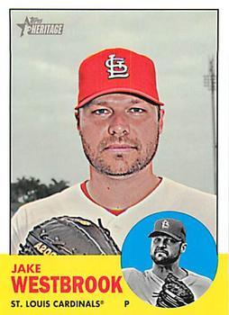 #H649 Jake Westbrook - St. Louis Cardinals - 2012 Topps Heritage Baseball