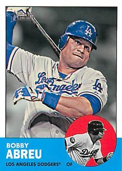 #H669 Bobby Abreu - Los Angeles Dodgers - 2012 Topps Heritage Baseball