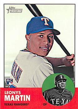 #H674 Leonys Martin - Texas Rangers - 2012 Topps Heritage Baseball