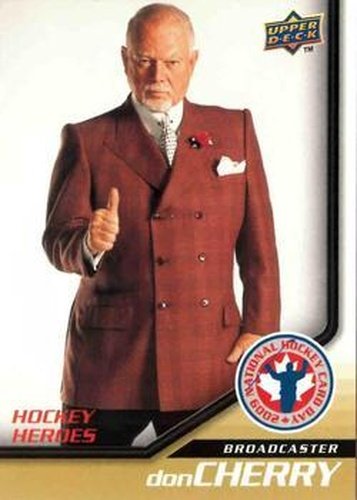 #HCD15 Don Cherry - 2009 Upper Deck National Hockey Card Day Hockey