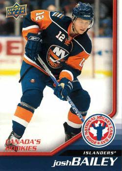 #HCD3 Josh Bailey - New York Islanders - 2009 Upper Deck National Hockey Card Day Hockey