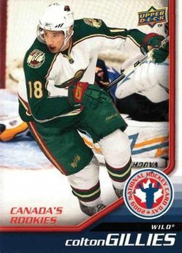#HCD4 Colton Gillies - Minnesota Wild - 2009 Upper Deck National Hockey Card Day Hockey