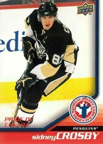 #HCD6 Sidney Crosby - Pittsburgh Penguins - 2009 Upper Deck National Hockey Card Day Hockey