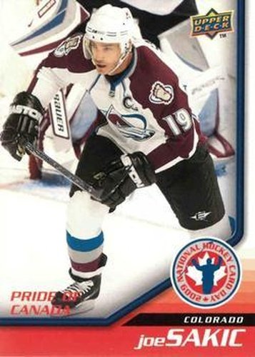 #HCD9 Joe Sakic - Colorado Avalanche - 2009 Upper Deck National Hockey Card Day Hockey
