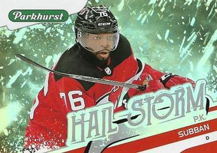 #HS-11 P.K. Subban - New Jersey Devils - 2019-20 Parkhurst - Hail Storm Hockey