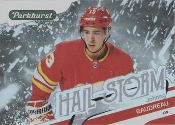 #HS-14 Johnny Gaudreau - Calgary Flames - 2019-20 Parkhurst - Hail Storm Hockey