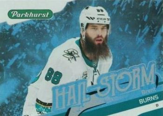 #HS-6 Brent Burns - San Jose Sharks - 2019-20 Parkhurst - Hail Storm Hockey